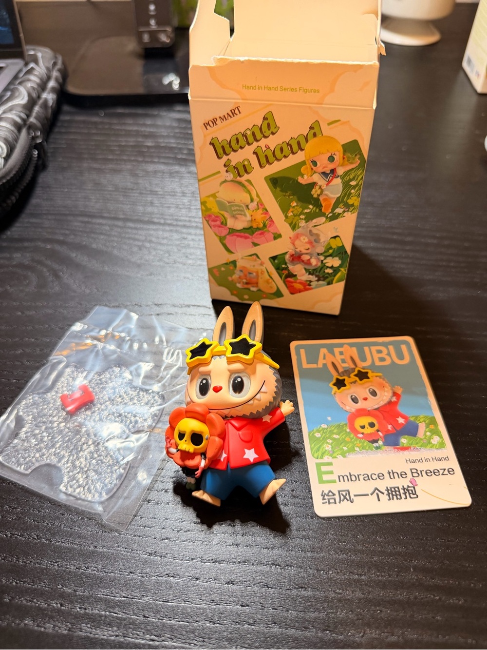 POP MART Hand in Hand Labubu Embrace the Breeze figure